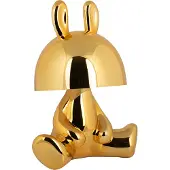 Present Time tafellamp bunny led w. bluetooth speaker verguld