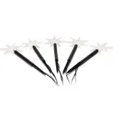 Konstsmide 4468-100 Buiten decoverlichting Set van 5 stuks LED LED vast ingebouwd Zwart