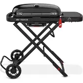 Weber BBQ 9013053 Traveler Stealth LP FR Gas - gas barbecue - traveler - gas bbq