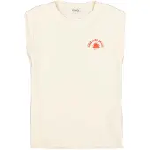 Garcia Shirt oranjerood / wit