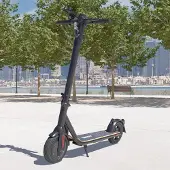 VIRON Elektrische scooter met wegvergunning, ABE-certificering, E-scooter, 20 km/u, aluminium, elektrische scooter, eKFV-certificering, opvouwbaar, e-scooter - zwart