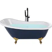 Beliani CAYMAN - Badkuip - Blauw - 76 x 170 - Acryl