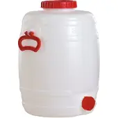 Graf universeel vat 30 L rond van voedselveilig PE