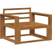 vidaXL Buiten Midden Sofa Naturel