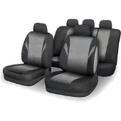 Compass 31679 - Stoelhoevers, set van 9 stuks, POLY, grijs, met airbag-compatibiliteit