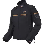 Rukka Armatou-R Zwart Bruin Waterdichte Dames Textiele Motorjas Maat 42