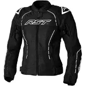 Rst S-1 Mesh Ladies Textiele Jas Zwart Wit Maat 18