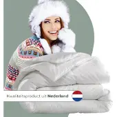 Zavelo - Dik Hollands Donzen Dekbed - 4-Seizoenen Dekbed - Warmteklasse 1 - Extra Dik - Heerlijk Warm - 1-persoons (140x200 cm)
