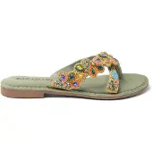 Lazamani Slippers Dames Multi Leer Maat 42