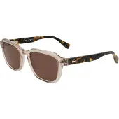 Lacoste Zonnebril L6046S N 52/20/145 Sand/havana Acetaat MAN L6046S N