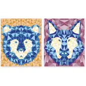 Janod Kit créatif Mosaïques Mousse Animaux de la Forêt