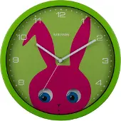 Karlsson wandklok peekaboo ladybug - Ø30,8cm