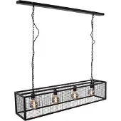 Urban Interiors Hanglamp Frame Gaas 4-lichts 120cm