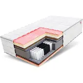 FDM CALYPSO Matras 90x200 cm - Hoogte 32 cm H3 en H4 - Multi Pocketvering Matrassen - Dubbelzijdig - 7 zones - Antiallergisch