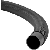 Gardena Rippenschlauch 38 mm (1 1/2 Zoll), für Bachläufe und Wasserspielpumpen 07833-20 Vijverslang Zwart 20 m