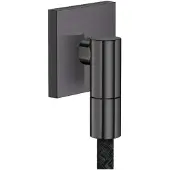 Axor Fine - Wandbevestiging, geborsteld zwart chroom 36738340