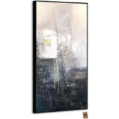 YS Canvas schilderij groot handgeschilderd fragment abstract modern – -Art Gallery – Luxe wanddecoratie voor woonkamer – Modern schilderij voor kantoor en hal