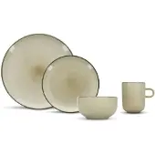 Salt & pepper Servies Meridian Ivory (16-Delig)