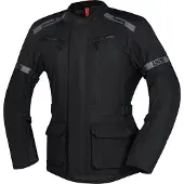IXS Evans-ST 2.0 Waterdichte Touring Zwart Textiele Motorjas Maat XS