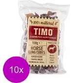 Timo Longen - Hondensnacks - 10 x Paardenvlees 100 g