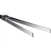 Emco Loft tweearmige handdoekhouder 41cm Chroom