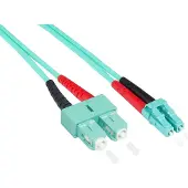 GOOD CONNECTIONS Patchkabel glasvezel, dubbel (duplex), OM3 (multimode, 50/125), SC/LC, 5 meter,