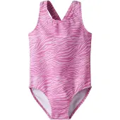 Name it Meisjes badpak nkfzanimal zebraprint
