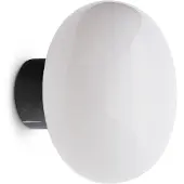New Works Wandlampe , Karl-Johan, dimbare, Wit, Badkamer, Glas, Designer