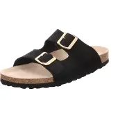 Natural Sense leren muiltje muiltjes dames 1156604 zwart