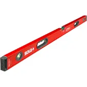Sola BIG RED 3 120 Aluminium Waterpas 120 cm - 0121401 - 1.80 m - rood