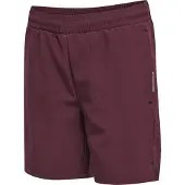 Hummel Sportbroek 'Move Grid' lichtgrijs / wijnrood