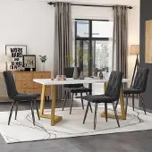 MODFU Sideboard, Ratten Kommode met Schuifdeuren, Verstelbare Planken en Afgeronde Bovenkant