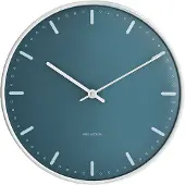 Arne Jacobsen – City Hall Wandklok – Ø21 cm – Blauw