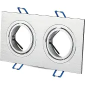 V-TAC Houston GU10 armatuur aluminium geborsteld