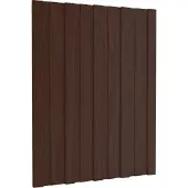 vidaXL Dakpaneel 12 st Bruin 60 x 45 cm Gegalvaniseerd staal