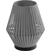 Osram Decor Stripes, bureaulamp, E14, grijs, 205 mm. Bureaulamp van staal en polyester met een elegant design