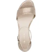 Tamaris Sandalen met riem goud