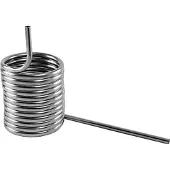 Ich-zapfe Bierspiraal - Bierkoeling van Edelstaal, d14 cm, gedraaid, linkervleugel