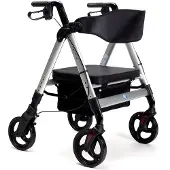 Vermeiren Rollator Goliat XXL tot 200 kg Zilver