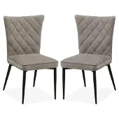 MX Sofa Eetkamerstoel Ferry - Ash (set van 2 stoelen)