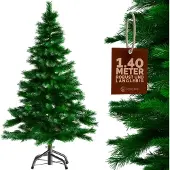 Casaria Kunstkerstboom 140cm incl Standaard