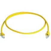 Telegärtner 100009133 RJ45 Netwerkkabel, patchkabel CAT 6A S/FTP 50.00 m Geel Vlambestendig, Halogeenvrij, UL gecertificeerd 1 stuk(s)