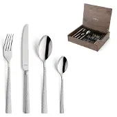 Amefa Jewel 24-delige Bestekset – 6 Personen – Zilver – In Luxe Houten Cassette-Hoogwaardig 18/10 chroomnikkelstaal