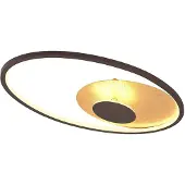 LINDBY Plafondlamp , Feival, dimbare, Roestbruin, Woonkamer, Metaal, Modern