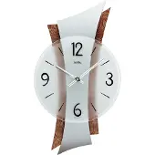 AMS quartz wandklok, met quartz uurwerk, afmetingen 23x43x6 cm, modelnummer 9401