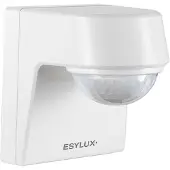 ESYLUX EM10025358 Bewegingsmelder Wand, Opbouw (op muur) 200 ° Wit IP55, IK07