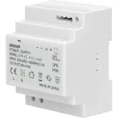 ORNO Voeding voor railmontage, 24VDC, 4A, 100W, modelnummer OR-PSU-1649