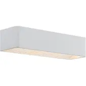 Arcchio LED-wandlamp Karam, dimbaar, wit / opaal, Woon-/ Eetkamer, Aluminium, Modern, LED wandlamp