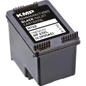 KMP inktpatroon H162, artikelnummer 17414001, compatibel met HP 62XL, zwart