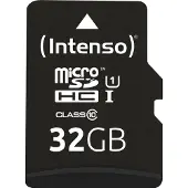 Intenso Premium microSDHC-kaart 32 GB Class 10, UHS-I Incl. SD-adapter